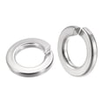 thumbnail image 4 of Uxcell 1/2-Inch 304 Stainless Steel Split Spring Lock Washer 10 Pack, 4 of 5