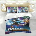 thumbnail image 5 of Miles From Tomorrowland Themed Bed Sheet Set Three Piece Set 53x79 In ches Comfortable And Skin Friendly Unique Design Creating A Star Studded Night Home Gifts For Family Friends fans, 5 of 6