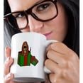 thumbnail image 2 of 3drose, Funny Basset Hound Puppy Dog in Christmas Package, 11oz Magic Transforming Mug, 2 of 7