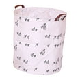 thumbnail image 2 of Gnmfd Collapsible Laundry Basket Hamper, Large Folding Dirty Clothes Storage Organizer with Handles for Bathroom Bedroom Dorm Apartment Closet Use, 2 of 8