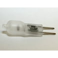 thumbnail image 2 of Bulbrite 650051, 50 Watt Frosted Dimmable T3 Shaped GY6.35 Base 12V Halogen Bulb, 2 of 4