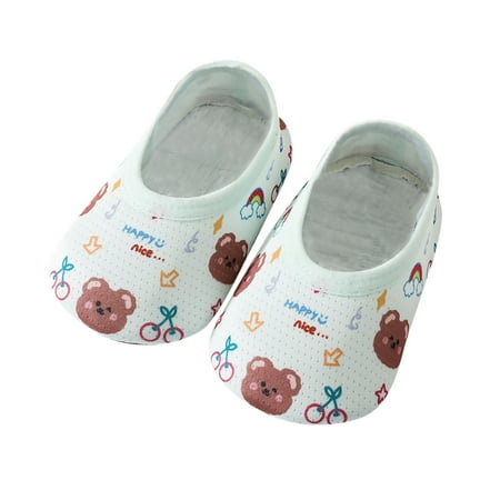 

Cathalem Toddler Extra Wide Floor Baby Baby And Floor Toddler Mesh Non Slip Shoes Shoes Soft Summer For Children 4c Boy Shoes Green 6