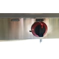 thumbnail image 6 of NSF 59 in. Steamer Four Pan Open Well Gas Propane Steam Table with Undershelf, Warmer 14,000 BTU, 6 of 9