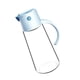 thumbnail image 4 of Botella de aceite de cocina a prueba de fugas de vidrio transparente para aceite, vinagre y especias. Azul, 4 of 6