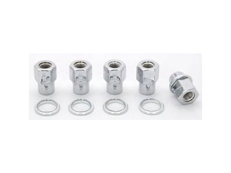Weld Racing WEL601-1452 12 mm x 1.5 RH Open End with Washers Lug Nuts - Pack of 5