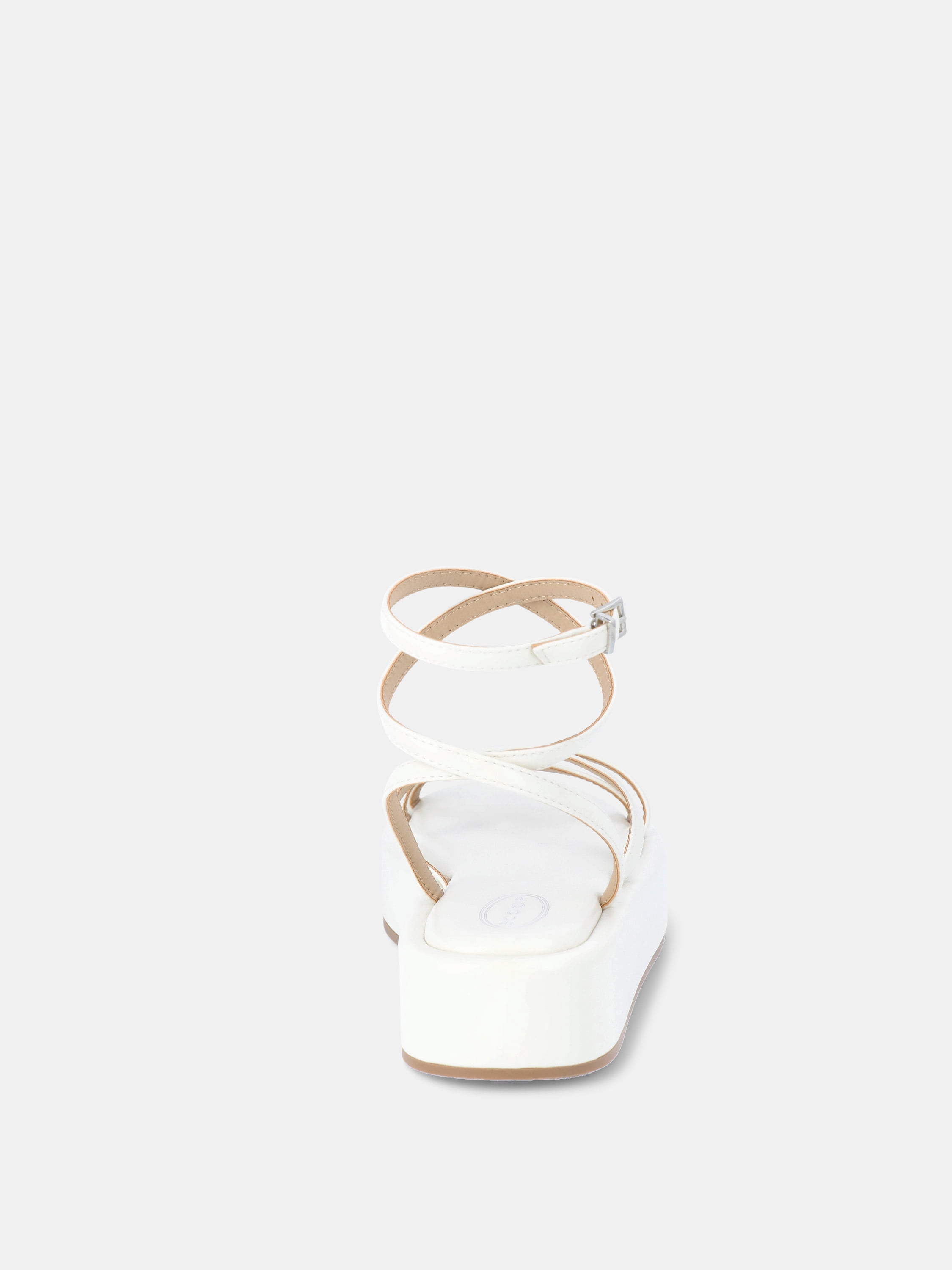 Scoop Women's Platform Strappy Sandals with Adjustable Strap