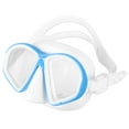 thumbnail image 3 of Diving Goggles, Silicone And Tempered Glass Strong Sealing Swim Goggles  For Surfing Black,Blue,Pink, 3 of 8