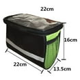 thumbnail image 7 of Bike Handlebar Bag - Waterproof Large Capacity Bike Bicycle Front Handlebar Storage Bag Pouch Pack, 7 of 7