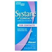 Systane Contacts Lubricant Eye Drops, 0.4 FL OZ