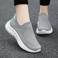 thumbnail image 2 of YLYL Women's Slip on Sneakers Breathable Lightweight Mesh Non Slip Casual Tennis Workout Walking Shoes, 2 of 8