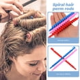 thumbnail image 2 of 20PCS Hair Curlers Perm Rods Spiral Perm Rods Hair Rollers Hair Curling Tools, 2 of 9