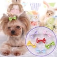 thumbnail image 1 of Visland Clips Flower Bowknot Hairpin Pet Grooming For Dog, 1 of 6
