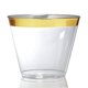 thumbnail image 2 of 50 Pack - 9 Oz Plastic Cocktail Glass,sturdy Rimmed Plastic Cups Clear Cup Disposable Wedd, 2 of 4