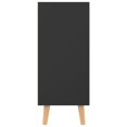 thumbnail image 2 of vidaXL Sideboard High Gloss Black 90x30x72 cm Engineered Wood, 2 of 5