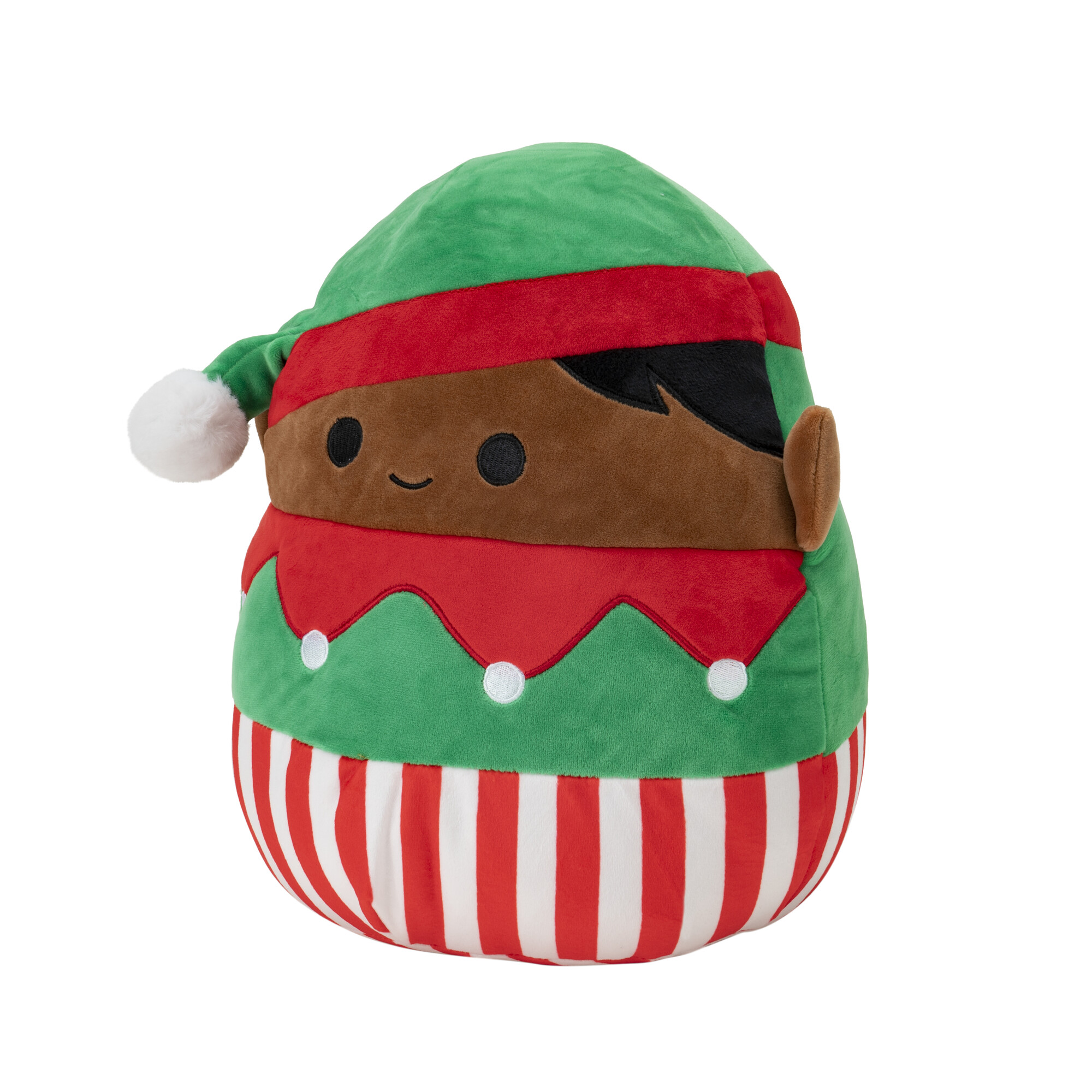 Squishmallows 12 inch Ezrah the Red and Green Elf Boy - Child's Ultra Soft Stuffed Plush Toy - image 4 of 7
