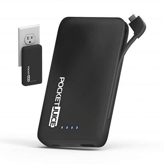 Tzumi  4000 mAh Portable Charger, Black
