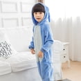 thumbnail image 4 of Ropa de dormir de franela de dinosaurio para niños, pijama de panda, mono de unicornio, kigurumi, manta de punto para niños y niñas, 4 of 5