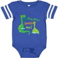 thumbnail image 3 of Inktastic My MawMaw Loves Me Grandson Boys Baby Bodysuit, 3 of 5