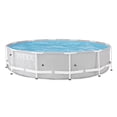 thumbnail image 2 of Intex 12' x 30" Steel Frame Above Ground Pool & 1000 GPH Above Ground Pool Pump, 2 of 9