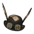 thumbnail image 4 of Sombrero Steampunk con , accesorio de negro, disfraz de , desmontables, circunferencia de cabeza, Hugo sombreros de copa de los hombres, 4 of 8