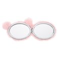 thumbnail image 5 of Mini Size Round Mirror Adorable Design Easy Cleaning Pink 1Pcs, 5 of 5