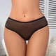thumbnail image 3 of Gibobby Calzoncillos sexy Bragas para mujer, encaje de ganchillo, bragas con cordones, ropa interior calada Sexy(Negro,XL), 3 of 5