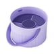 thumbnail image 2 of Limpiador de brochas de maquillaje, cuenco multiusos, limpieza de secado rápido Violeta, 2 of 9