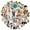 3A-50pcs, variant on 35pcs-50pcs Cute Animal Stickers Wildlife Stickers Nature DIY Stickers for Luggage Notebooks Suitcases