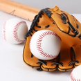 thumbnail image 3 of Pelota de béisbol blanda de 9 pulgadas (7,2 cm) Pelota de béisbol dura Pelota de práctica para estudiantes de escuelas primarias y secundarias, 3 of 6