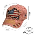 thumbnail image 3 of Casquette de Baseball Commémorative Classique Non Structurée pour Papa pour Activités Extérieures et Usage Quotidien, 3 of 6