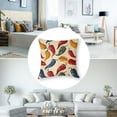 thumbnail image 5 of Chili Pepper Throw Pillow Cover for Man Woman,Mexican Food Vegetables Pillow Cover Retro Colourful Pepper Cushion Cover,Chili Oil Painting Decorative Pillow Cover, 5 of 7