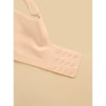thumbnail image 6 of SHARICCA Plus Size Womens Wireless T-shirt Bra Comfort Full Coverage Seamless Jelly Bra, 6 of 6