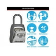 thumbnail image 3 of Master Lock 5400e Portable Shackled Combination Key Lock Box (up To 3 Keys), 3 of 8