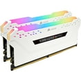 thumbnail image 2 of Corsair Vengeance RGB Pro 32GB DDR4 SDRAM Memory Module - For Desktop PC - 32 GB (2 x 16 GB) - DDR4-3200/PC4-25600 DDR4 SDRAM - CL16 - 1.35 V - 288-pin - DIMM, 2 of 3