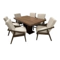 thumbnail image 3 of Set de Comedor Denver 6 Sillas SALVANTO 160x100 cm Mdf UV Color Parota, 3 of 7