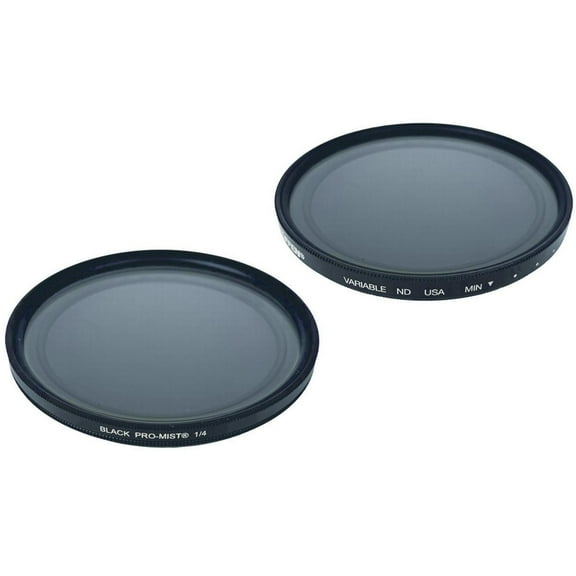 Tiffen 77mm FusionVND Series Black Pro-Mist 1/4   Variable ND Filter