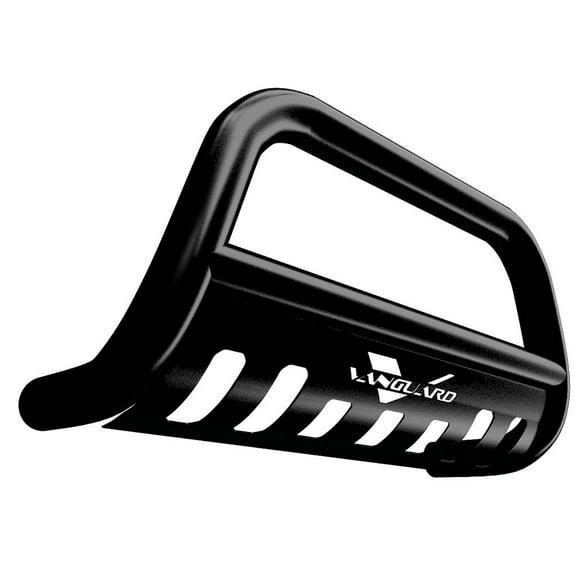 VGUBG-1304-1157BK 2.5 inch Black Bull Bar with Skid Plate