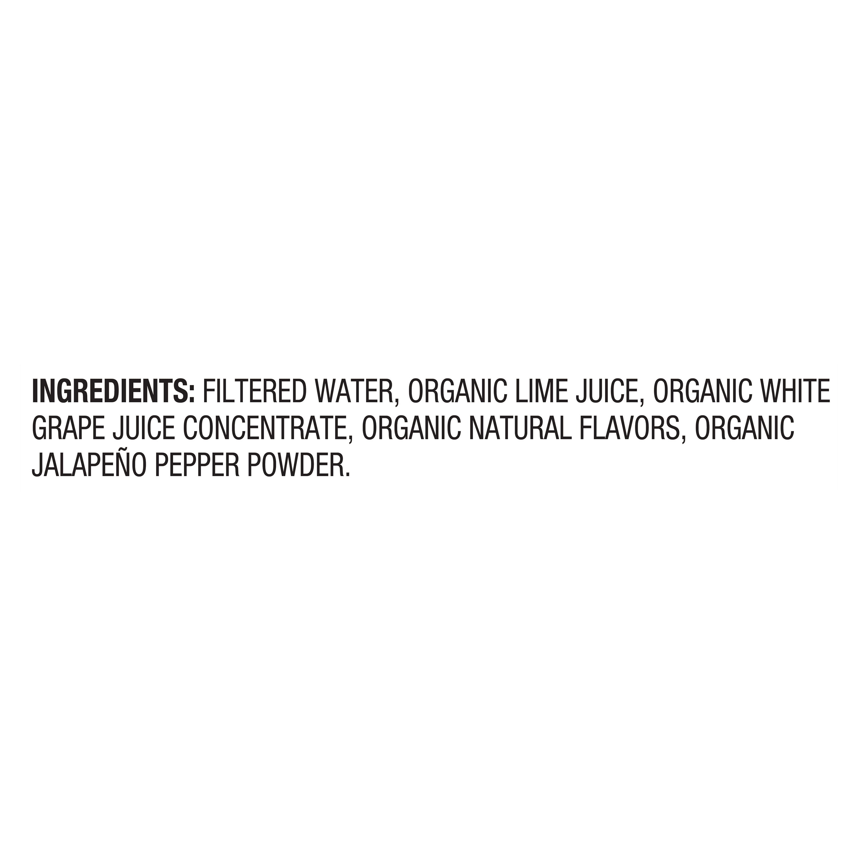 bettergoods Organic Jalapeno Limeade, 32 fl oz