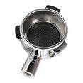 thumbnail image 2 of Cabezal de portafiltro sin fondo de repuesto de 54mm, accesorio de barista, cabezal de portafiltro de acero inoxidable 304 para cocina de cafetería Con cesta de filtro, 2 of 8