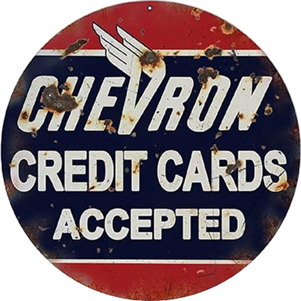 Vintage Metal Cit Card Chapa Pintura Hierro Redonda Barra Pared 30x30 Cm Rojo
