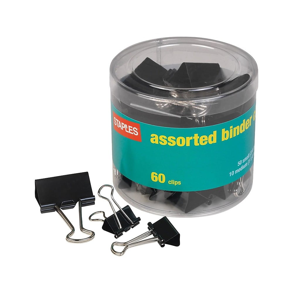 staples binder clips