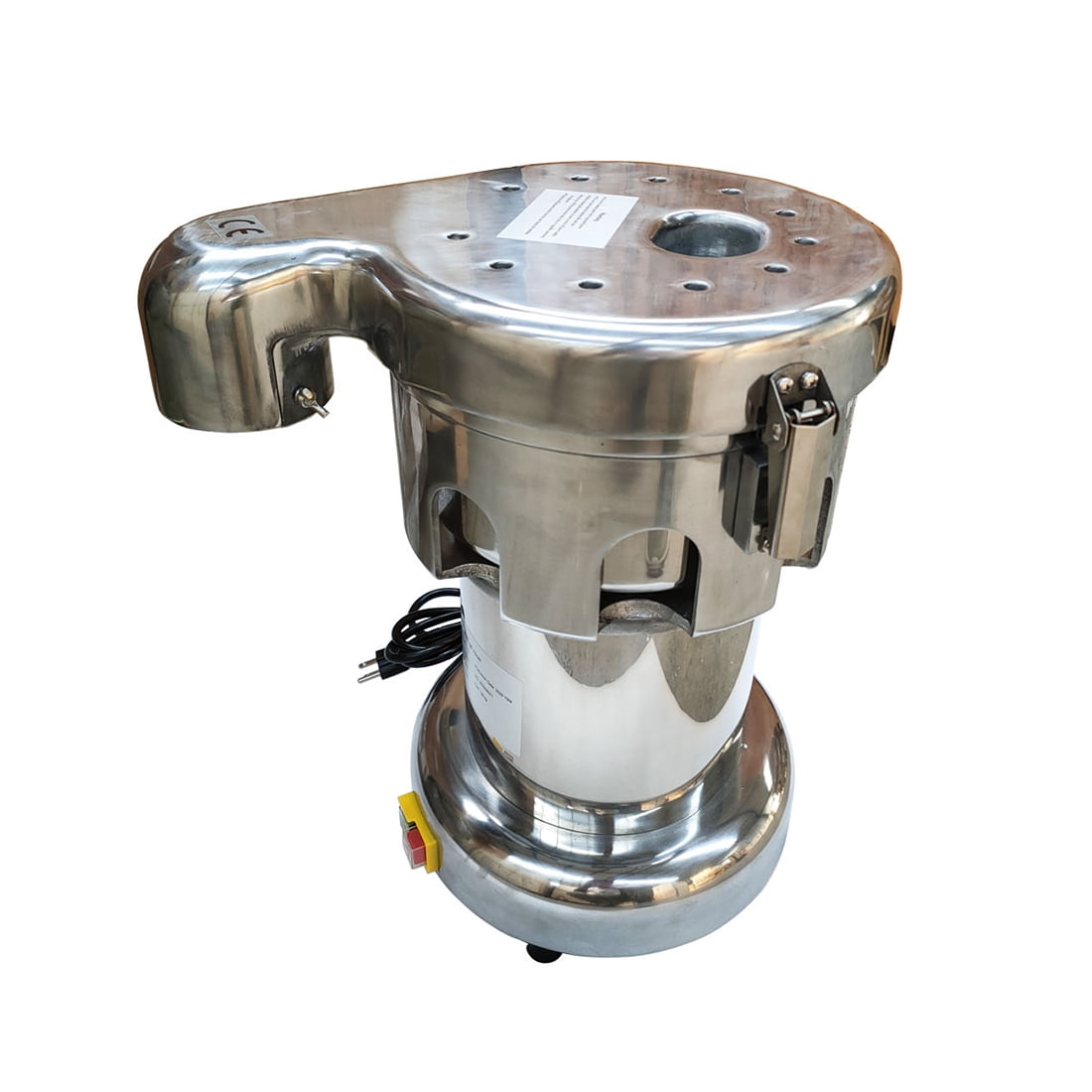 INTBUYING Fruit Vegetable Extractor Juicer Electric Centrifugal Juicer Stainless Steel