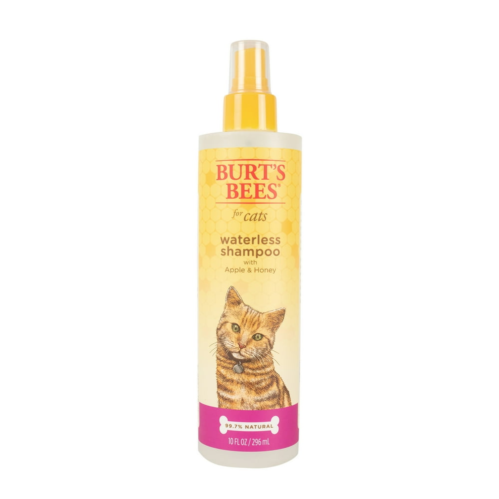 Burt's Bees for Cats Natural Waterless Shampoo with Apple & Honey Dry
