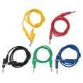 thumbnail image 1 of P1036 5 Piezas Conector Banana de Cobre 4 mm A Multímetro Cables Prueba Cable PVC Blando 1 M 1000 V 15, 1 of 5