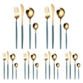 thumbnail image 4 of Spoons and Forks Set Stainless Steel 24 Piece Stainless Steel Cutlery Set for 6 People Including Spoon Knife and Fork Polish Stainless Steel Knife Set Knife Set Stainless Steel, 4 of 9