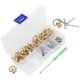 thumbnail image 1 of Clavo remache chupete cabeza botones con anillo D artesanía decoración DIY Accesorios de hardware, 1 of 8