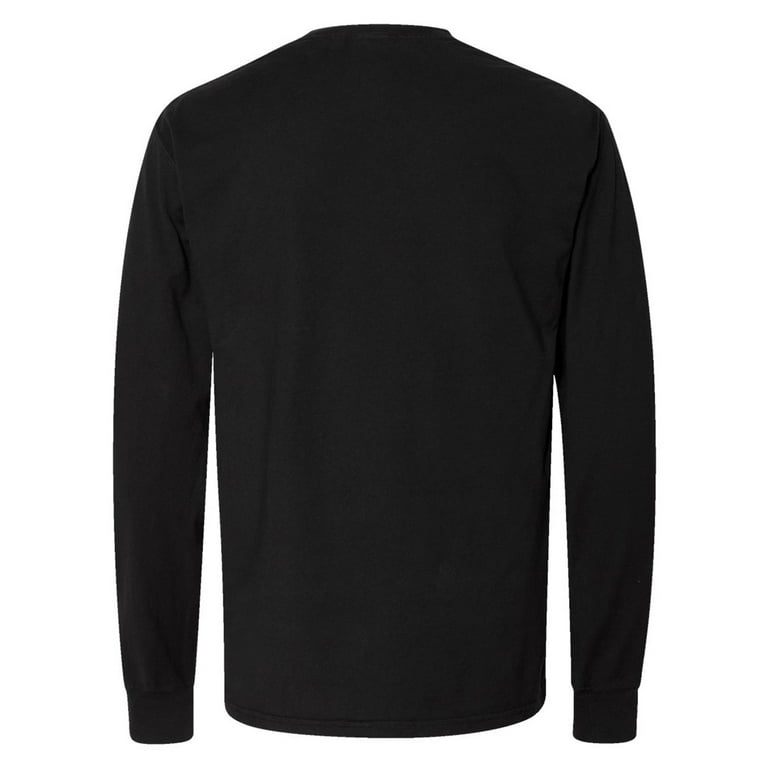 CROWN CRAZE - Garment-Dyed Long Sleeve T-Shirt | 5.5 Oz, 100