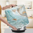 thumbnail image 1 of Xoenoiee Marble Pattern Kitchen Appliance Dust Cover with Pockets, Electric Pressure Cooker Cover Compatible with Crock Pot, Rice Cooker Cover Air Fryer Cover, 8 qt, 1 of 6