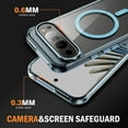 thumbnail image 5 of Decase Magnetic Case for Google Pixel 9 / 9 Pro,Compatible with Mag-safe,Military-Grade Protection,Stylish Non-Yellowing Shockproof Case for Google Pixel 9 / 9 Pro with Screen Protector,Blue, 5 of 8