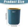 thumbnail image 3 of Mini Desktop Trash Can,Small Plastic Countertop Wastebasket without Lid,Compact Garbage Can for Bedroom, Bathroom, Kitchen, Office,Tabletop Storage Basket for Home & Workspace, 3 of 8